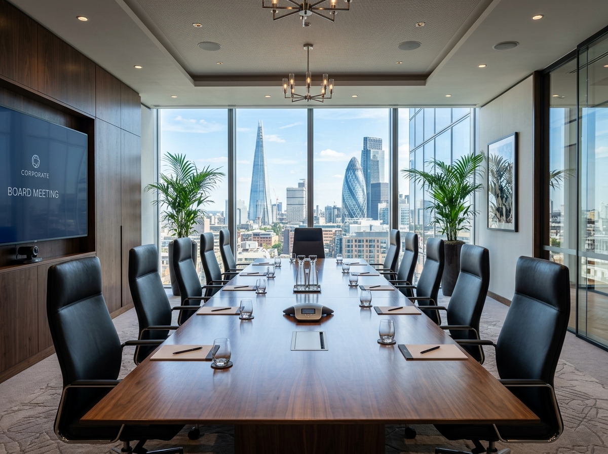 Future Indonesia Miner Hub luxury boardroom and workspace concept visual